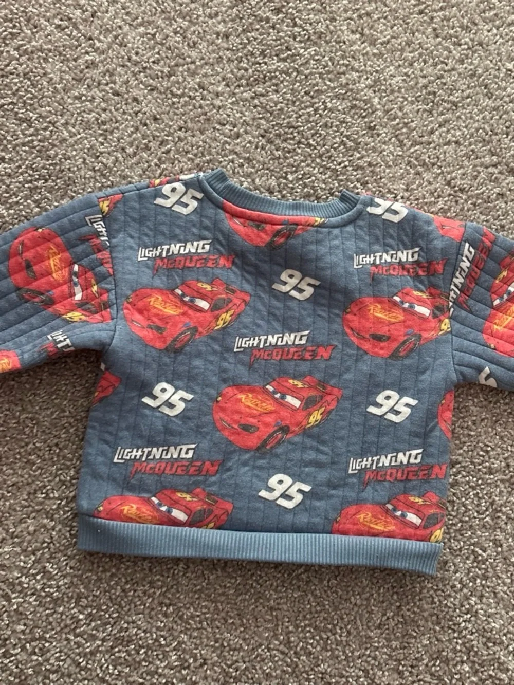 Blue Lightning McQueen Kids Swear Set